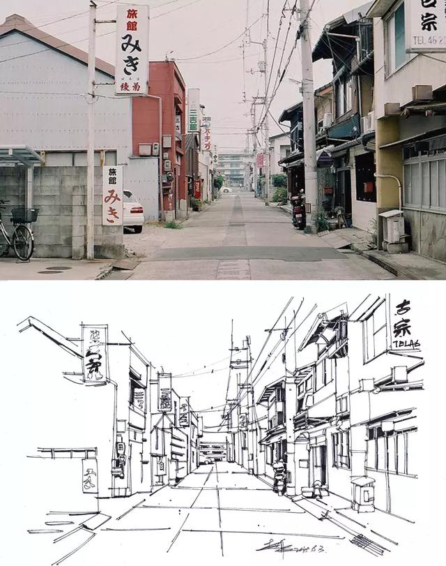 马克笔画画大师作品，他用马克笔画出了不一样的重庆