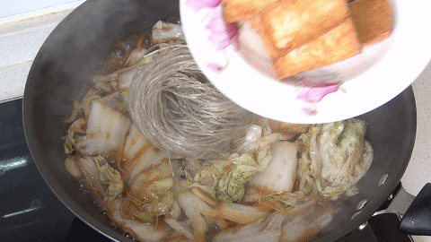 白菜豆腐炖粉条的做法，白菜炖豆腐粉条最好吃做法
