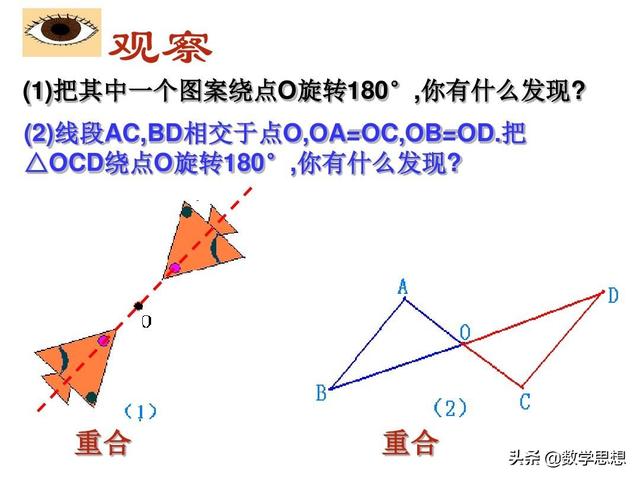 中心对称讲解，中心对称