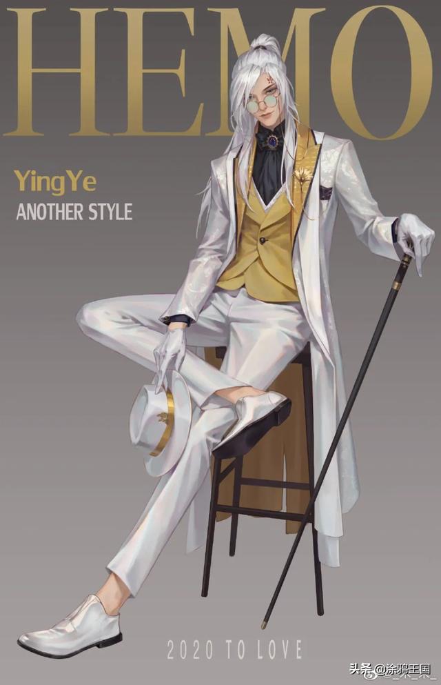 先生社男主变小后也太可爱了吧，禾末男模集结时尚杂志同人系列