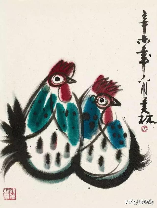 国画大写意人物画欣赏，写意人物画 ， 巫卫东