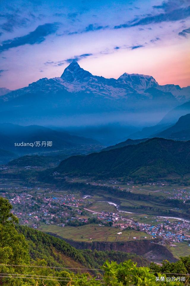 喜马拉雅山图片，从尼泊尔看喜马拉雅山脉（关乎青藏高原的两个大胆设想）