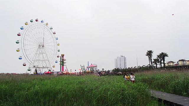 金山免费沙滩地点，周末清凉一“夏”奉贤碧海金沙和金山城市沙滩游玩攻略来啦