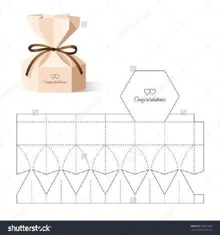 抽屉式包装盒展开图 创意包装盒设计 展开图