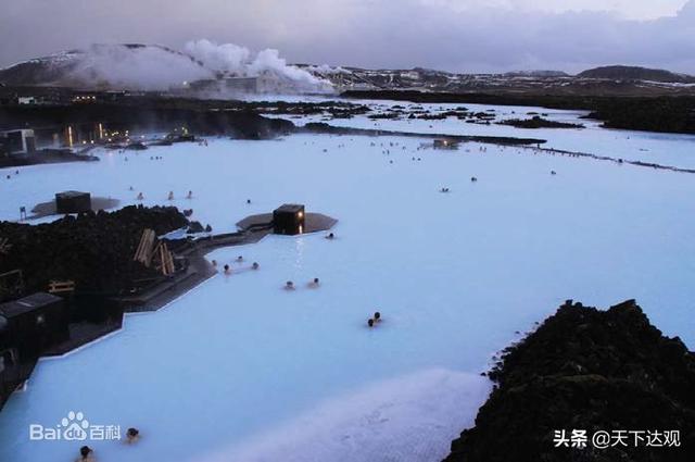 冰岛的地理位置以及邻国，北大西洋中的一个岛国
