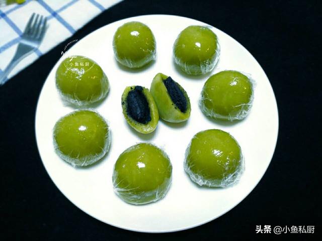 青团皮的配方比例，青团最正宗的做法才柔软（其实做法挺简单的）