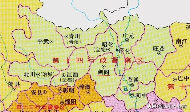 广元市哪个镇最出名，如果广元市下辖的县区