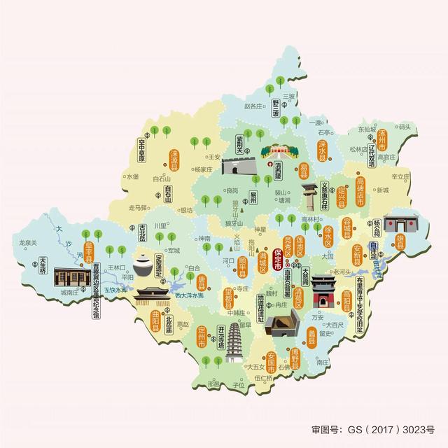 河北地图全图高清版大图，河北省卫星地图高清版大图最新版（漂亮简洁的中国各省区地形地势高清地图）