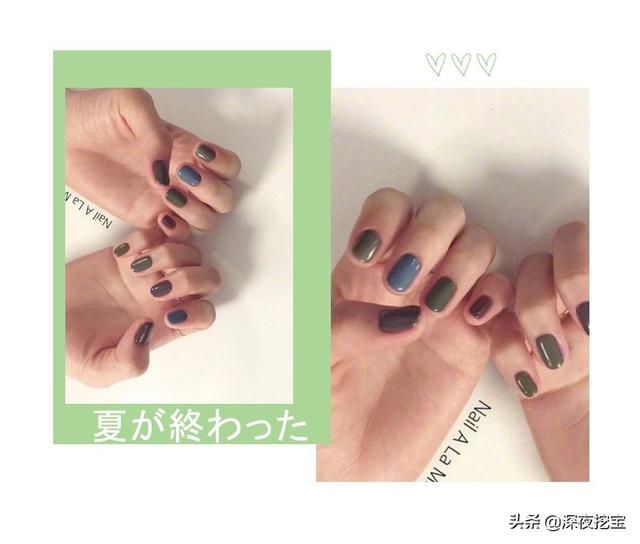 超级显白的基础款美甲，显白显嫩的美甲来一波儿~