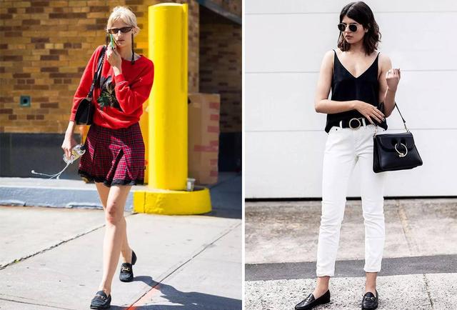 穿浅口单鞋好看吗，奔四的女人别穿运动鞋了