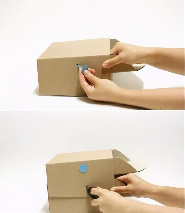 纸板自制收纳盒简单教程，家里的废弃纸板