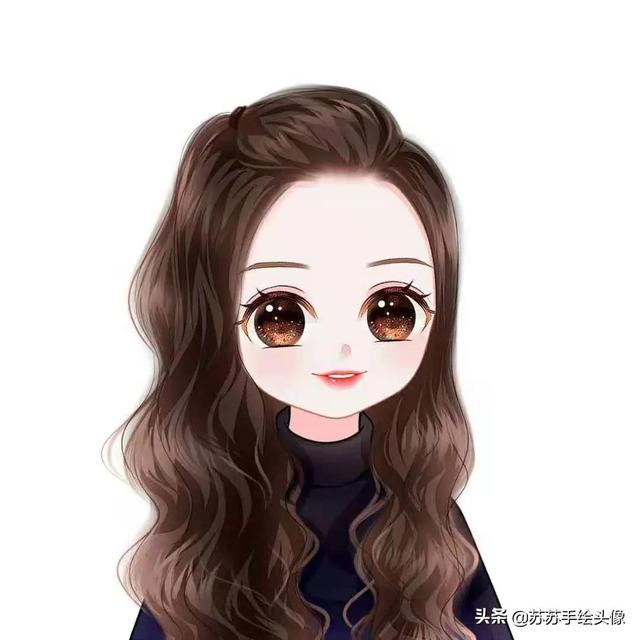 可爱卡通头像少女心，女生头像少女心可爱萌卡通（可爱卡通女生头像）