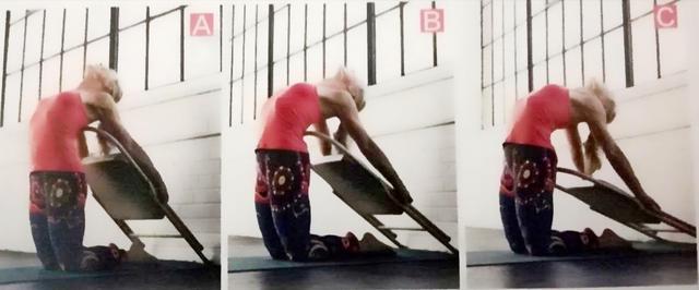 瑜伽骆驼式及各种变体，瑜伽体式猫式变体