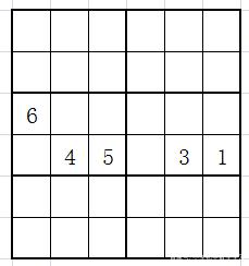 数独6，数独6宫格入门技巧