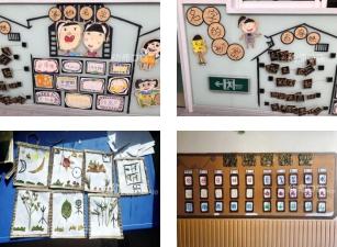 再见了幼儿园主题墙图片，校园创意主题墙