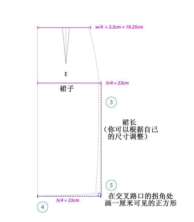 旗袍裁剪教程大全图解，中国风旗袍装裁剪图