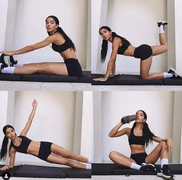 欧美最火超模个人写真，维密超模糖糖性感内衣大片