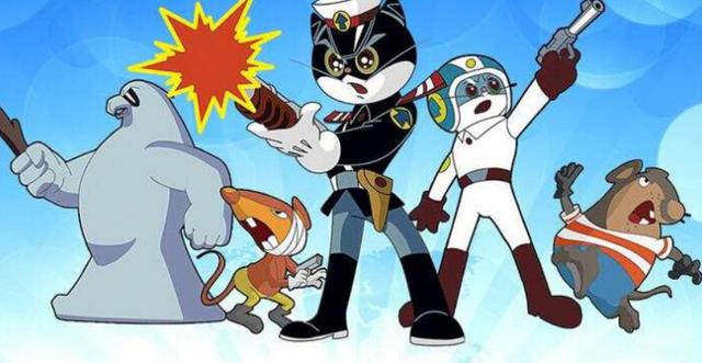 蓝皮鼠和大脸猫动画片，50部动画片带你回忆童年（小时候你我看的动画片）