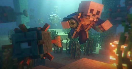 我的世界水下速掘，史蒂夫最快通关我的世界