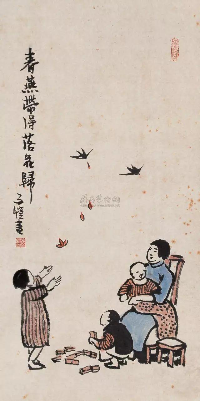 丰子恺漫画全集，丰子恺最著名的十幅漫画图（丰子恺100幅漫画处处是真）