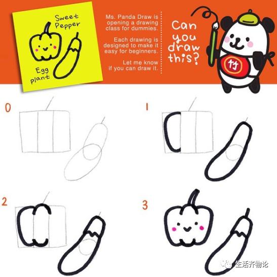 儿童绘画简单漂亮的简笔画，1分钟就能上手的简笔画