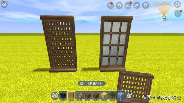 迷你世界生存二层大房子教程，双层生存别墅详细教学