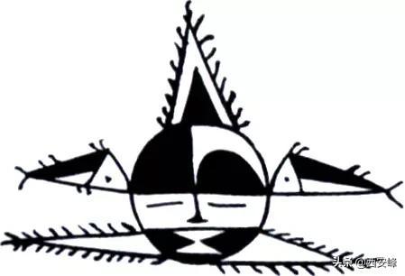 人面鱼纹盆讲解，西安半坡遗址出土的人面鱼纹盆十分珍贵