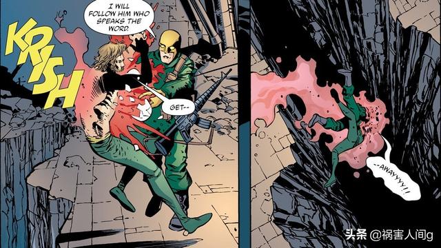 蝙蝠侠和贝恩断背之交，最终两兄弟无奈反目成仇