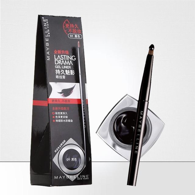 美宝莲的眼线膏，大牌眼线膏测评推荐