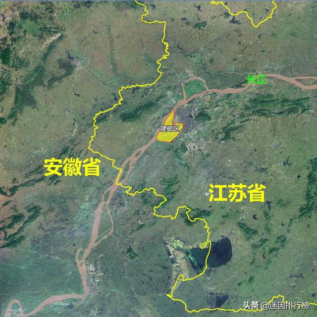 南京地图高清版大图，南京市地图区域划分高清（快速了解江苏省南京各市辖区）