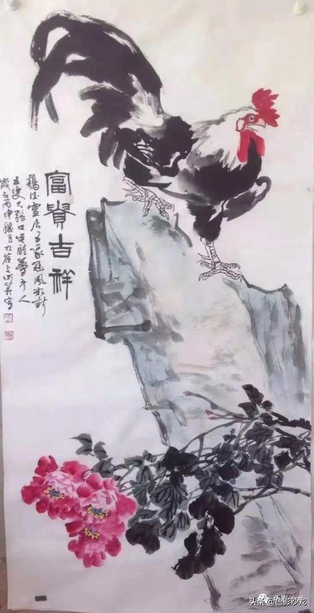 国画三只公鸡寓意，原来国画鸡竟有这么好的吉祥寓意