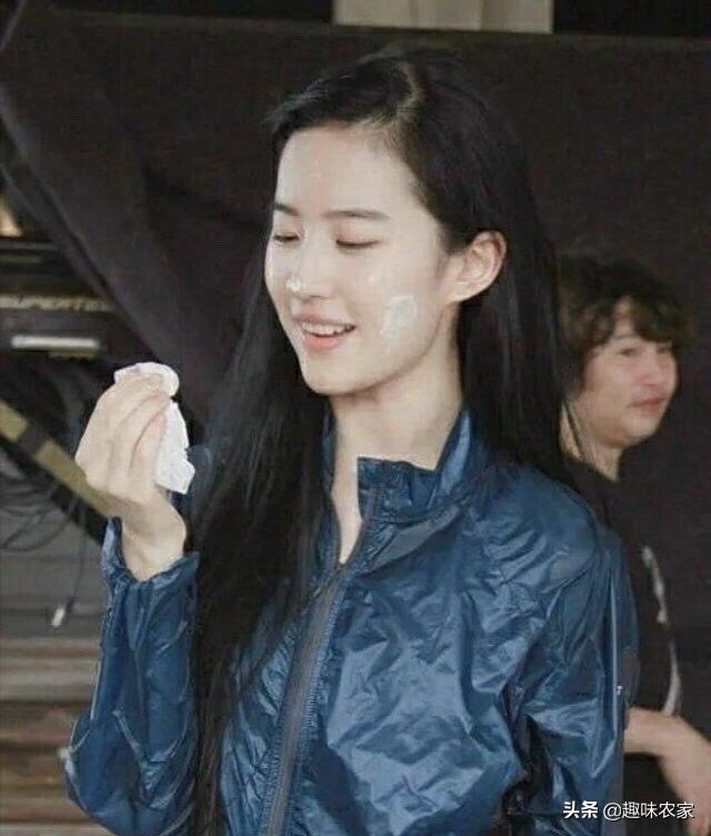 刘亦菲真正素颜照，刘亦菲素颜有多强