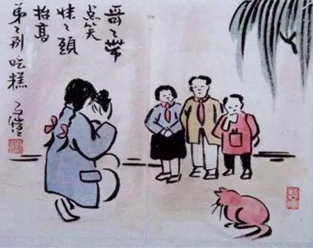 丰子恺漫画全集，丰子恺最著名的十幅漫画图（丰子恺100幅漫画处处是真）