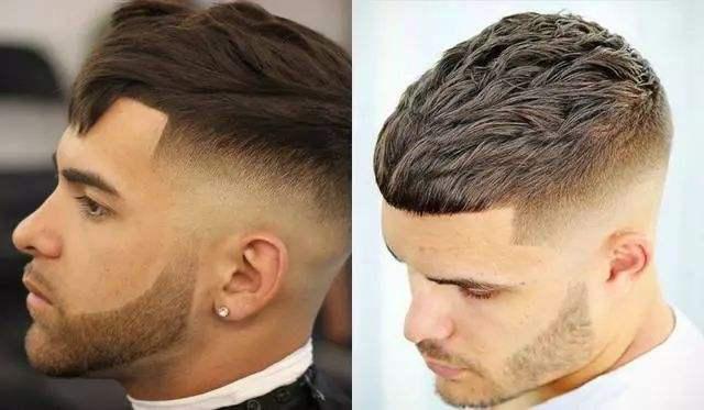 头发稀少寸头效果，前额头发稀少的男生发型