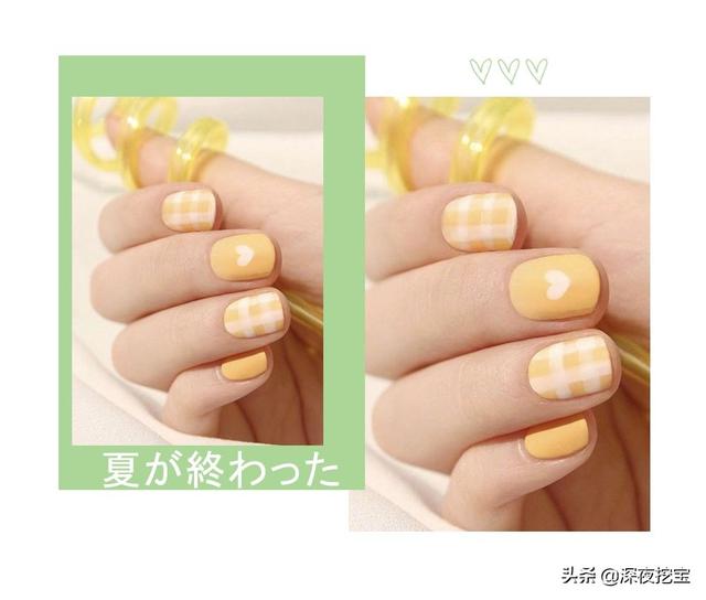 超级显白的基础款美甲，显白显嫩的美甲来一波儿~