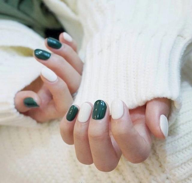 好看的显白的纯色美甲推荐，好看又显白系列美甲