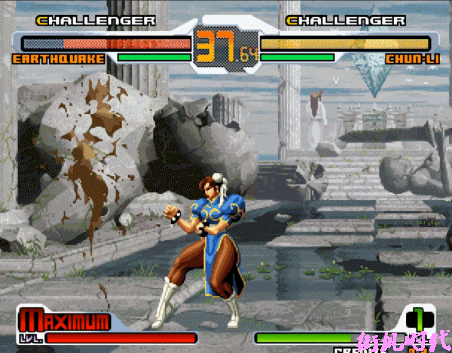 街机游戏中那些无法直视的必杀技，拳皇八神庵的技能