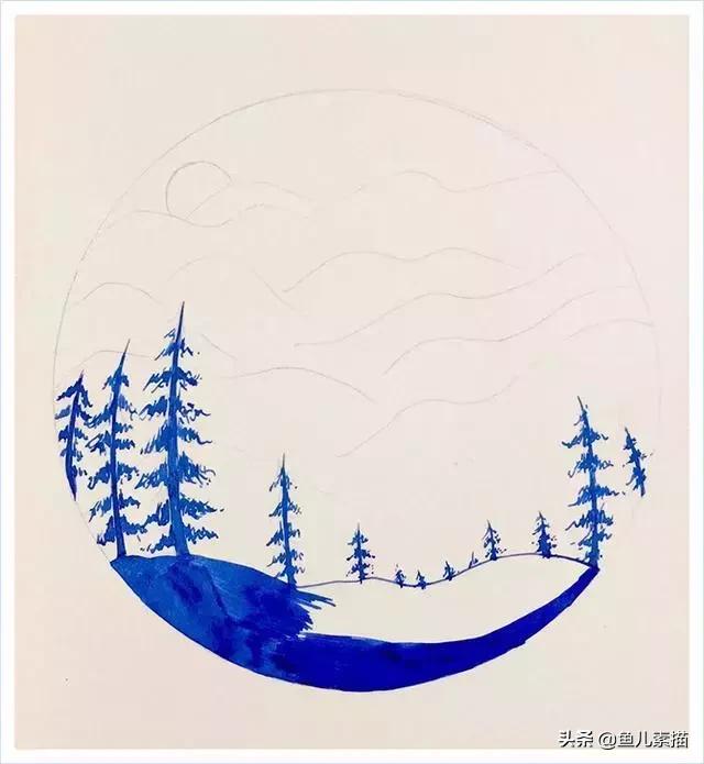 简单入门钢笔画，看就会的超级简单的钢笔画