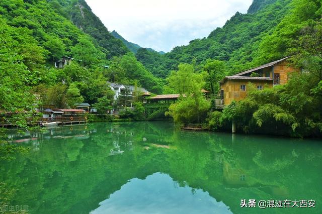 美丽的金丝峡景区，大秦岭的封面—金丝峽