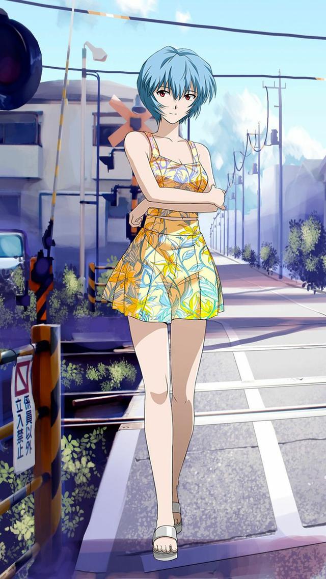 新世纪福音战士人气最高最多谜团角色绫波丽特辑，新世纪福音战士绫波丽骨骼壁纸