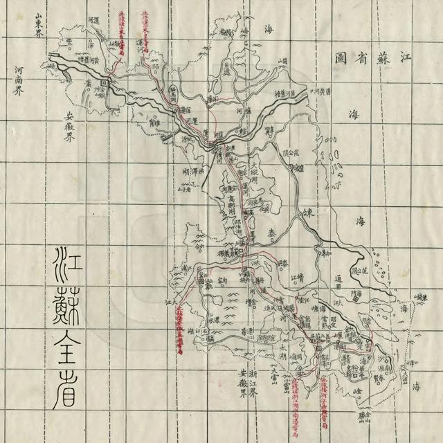 江苏行政区划图，江苏十三省地图（中国行政区划——江苏南京）