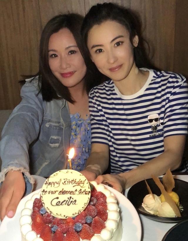 張柏芝和鄧萃雯竟是好閨蜜，40歲生日兩人合體慶祝，跨次元合體 娛樂八卦吃瓜 第3张