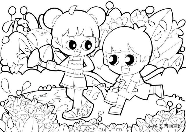 少儿画画图片大全，少儿绘画简单易学儿童画（28张~创意美术儿童范画,很值得初学者收藏）