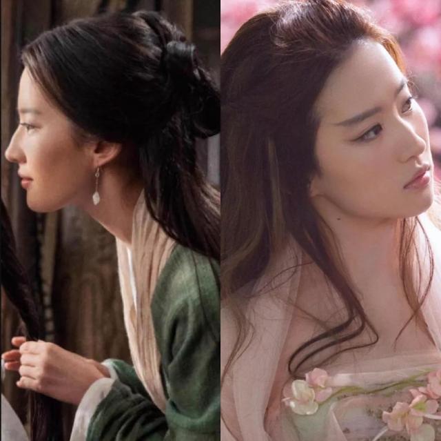 刘亦菲侧颜为什么好看，刘亦菲不是基因彩票