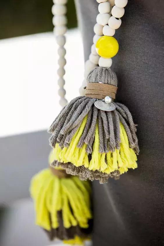 手工流苏又漂亮又简单怎么做，还比传统流苏更加好看哦