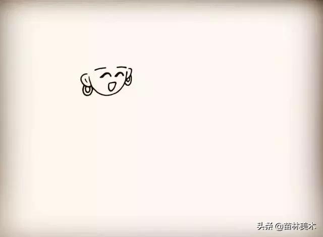 简笔画入门10张，一组零基础学员荷花简笔画作品