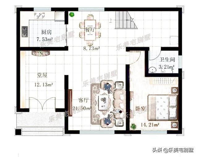 二层半农村自建房图片，二层半农村自建房外观设计（广西农村二层半自建房）