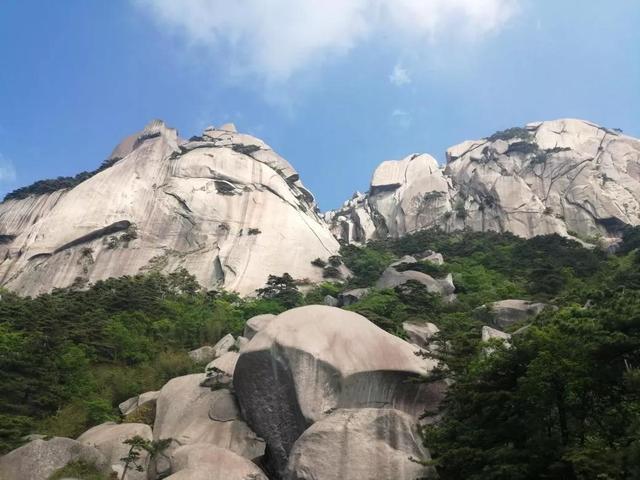 安庆天柱山一日游攻略图，一品天柱山，一眼是千年