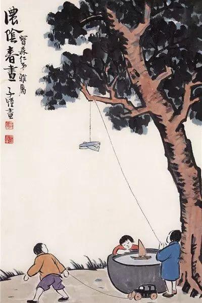 丰子恺漫画全集，丰子恺最著名的十幅漫画图（丰子恺100幅漫画处处是真）