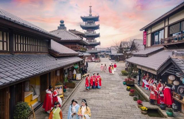 拈花湾攻略必去景点，1600亩拈花湾樱花海